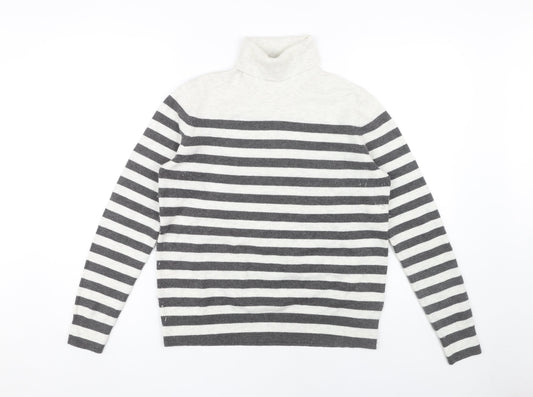 Womens UK Size S Marks and Spencer Grey Pullover Jumper