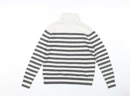 Womens UK Size S Marks and Spencer Grey Pullover Jumper