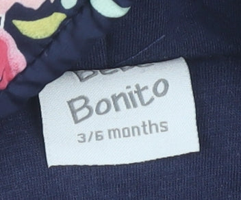 Bonito Unisex Multicoloured Floral Snowsuit 3-6 Months
