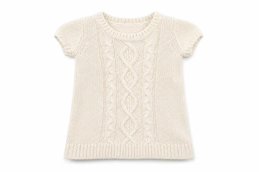 Baby Gap Unisex Beige Cotton Pullover Jumper 6-9 Months