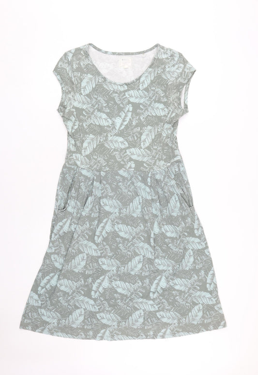 Mountain Warehouse Women's Grey A-Line Floral Dress