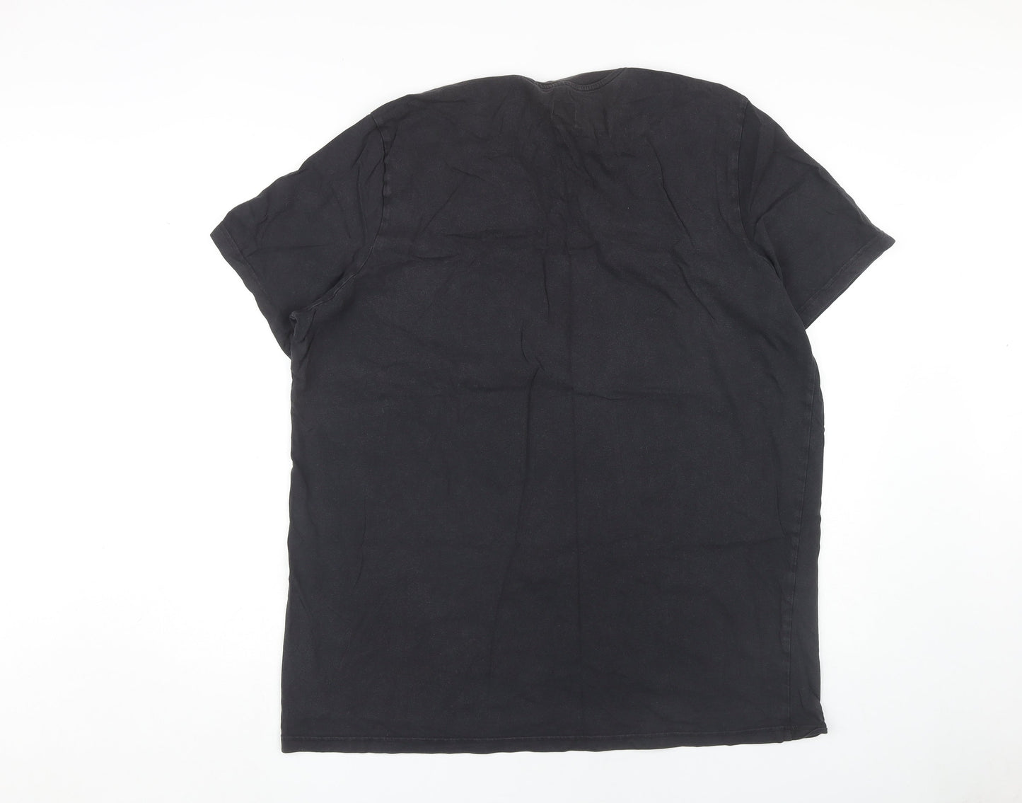 Adidas Men's Black 2XL Graphic Print T-Shirt