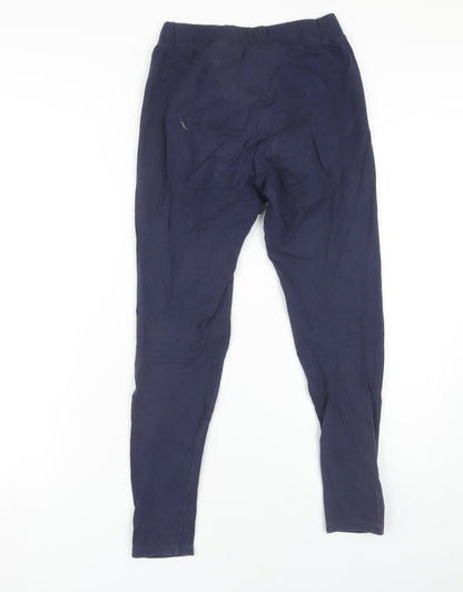 Fila Women's Blue S Leggings with Logo - Activewear
