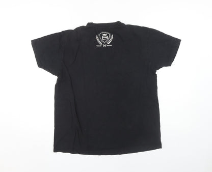 Four Square Men's Black Medium Logo T-Shirt