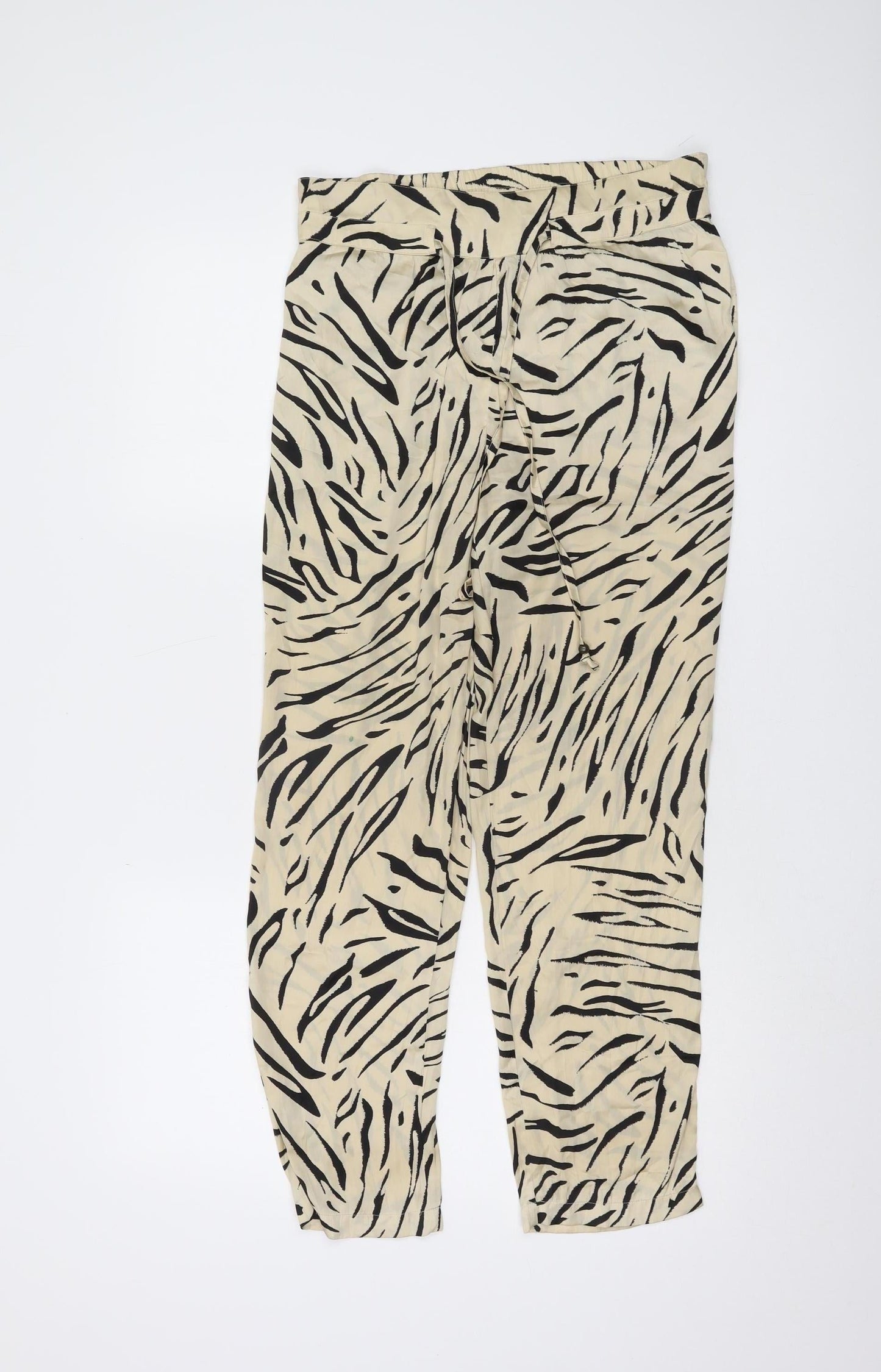 Womens UK Size 8 Marks and Spencer Relaxed Fit Jogger Multicoloured Trousers