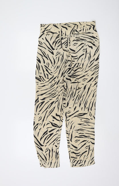 Womens UK Size 8 Marks and Spencer Relaxed Fit Jogger Multicoloured Trousers