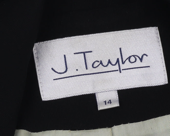 J. Taylor Women’s Black Blazer, Size 14, Regular