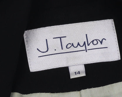J. Taylor Women’s Black Blazer, Size 14, Regular