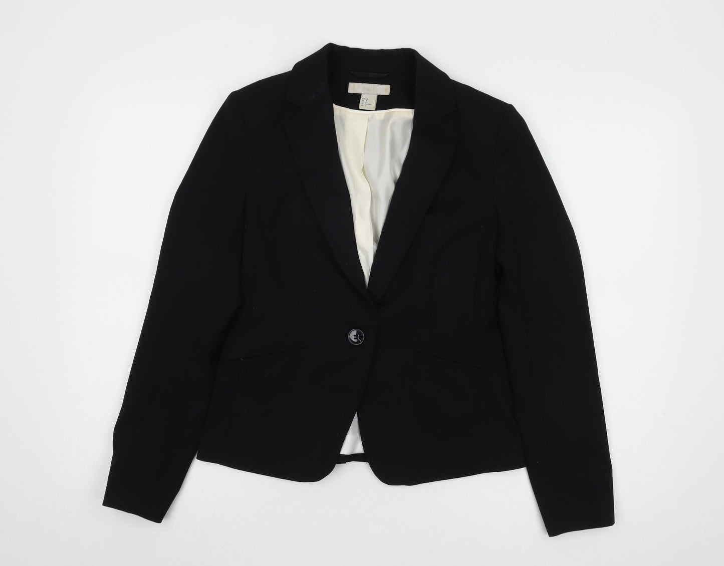 H&M Women’s Black Blazer Jacket Size 10