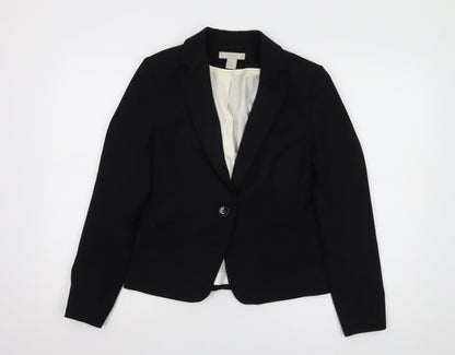 H&M Women’s Black Blazer Jacket Size 10