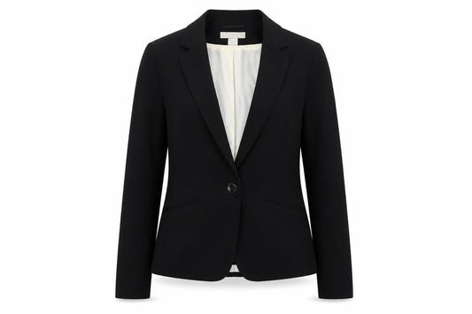 Womens UK Size 10 H&M Regular Black Blazer