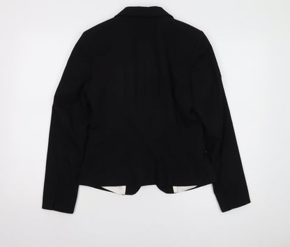 H&M Women’s Black Blazer Jacket Size 10