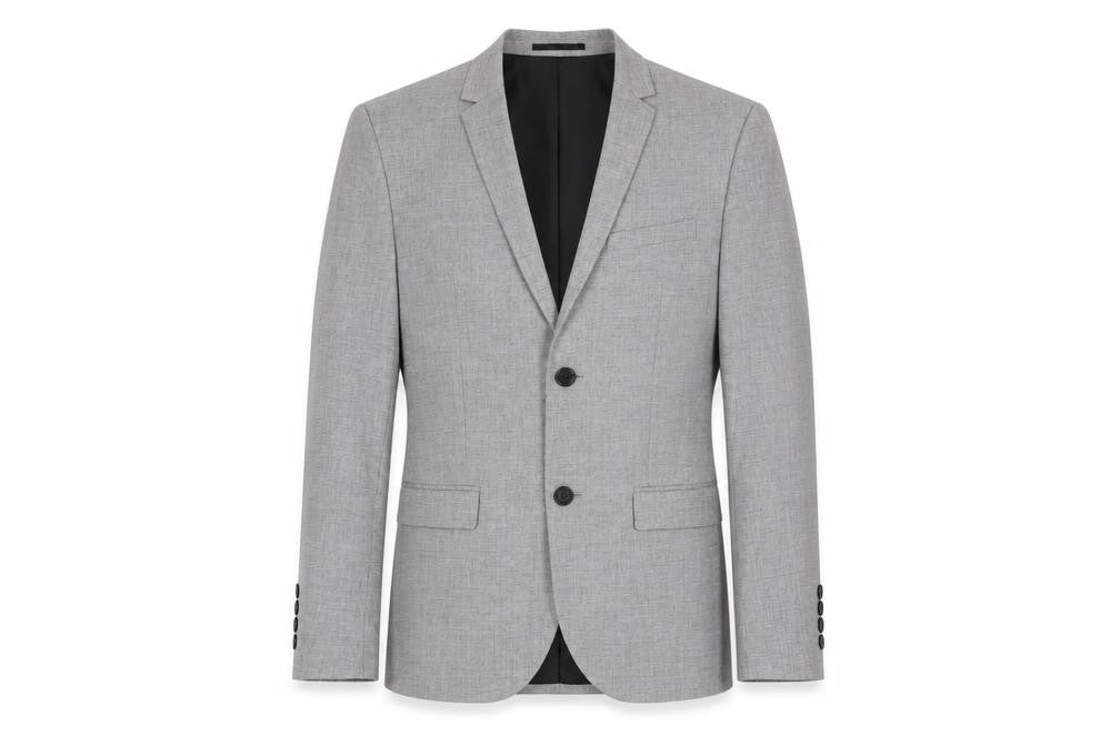 Mens UK Size 38 H&M Regular Grey Suit Jacket