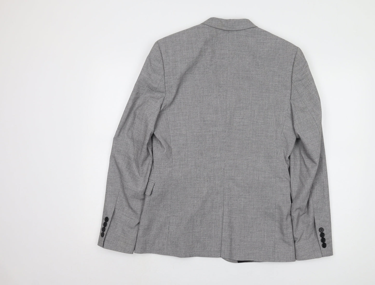 Mens UK Size 38 H&M Regular Grey Suit Jacket