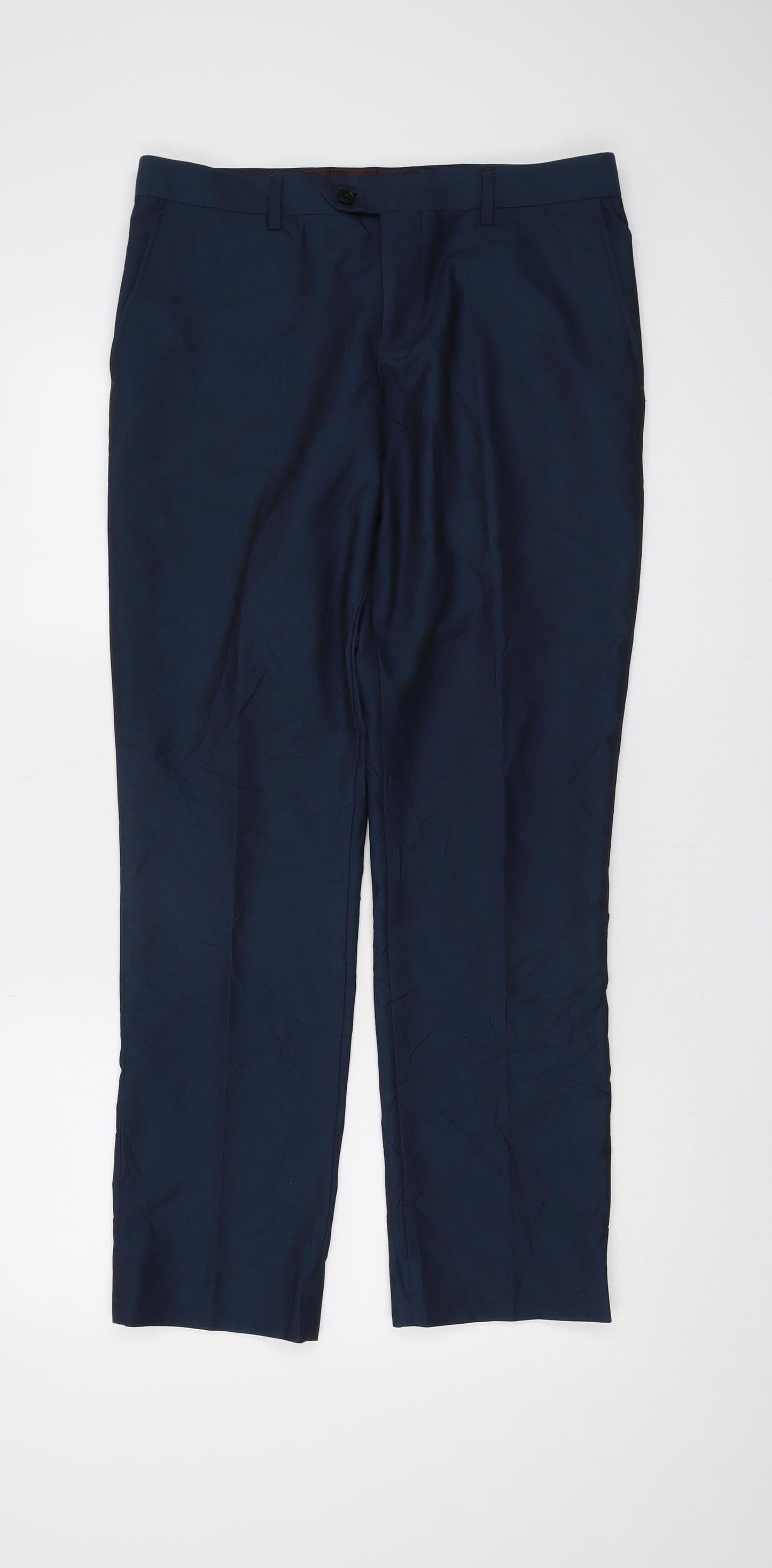 Next Men Blue Trousers Size 32