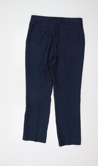 Next Men Blue Trousers Size 32