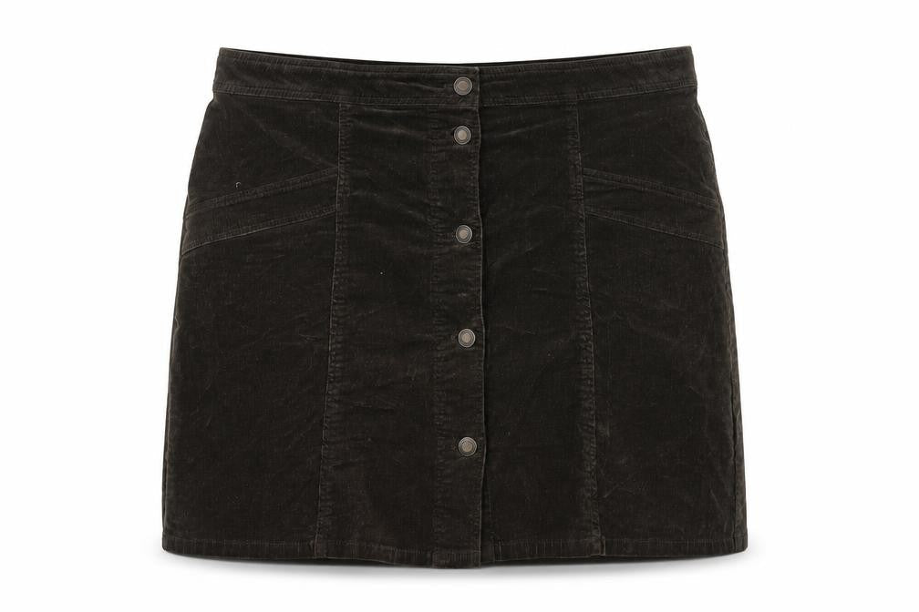 Womens UK Size 14 Marks and Spencer Straight & Pencil Corduroy Skirt