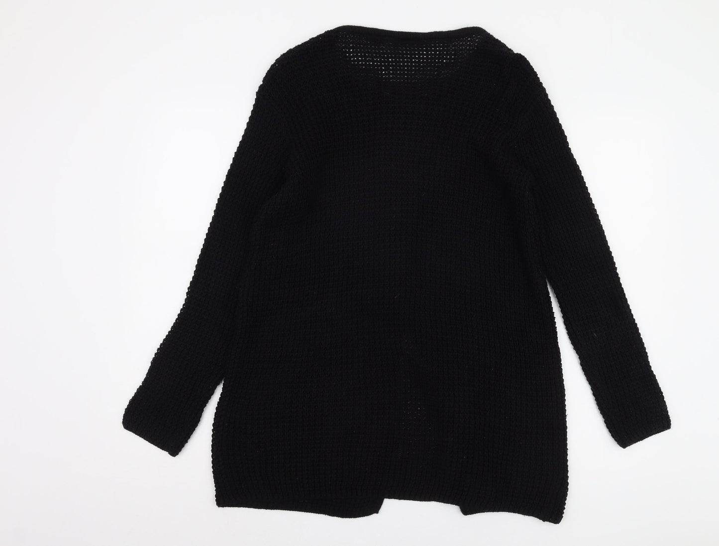 Esmara Women's Black Open-Knit Cardigan Size 18