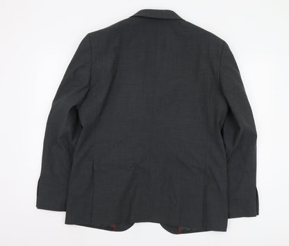 Mens UK Size 40 Marks and Spencer Regular Grey Suit Jacket