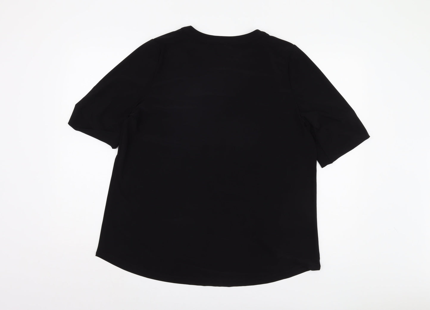 Anne Klein Women's Black Plus Blouse, Size 18