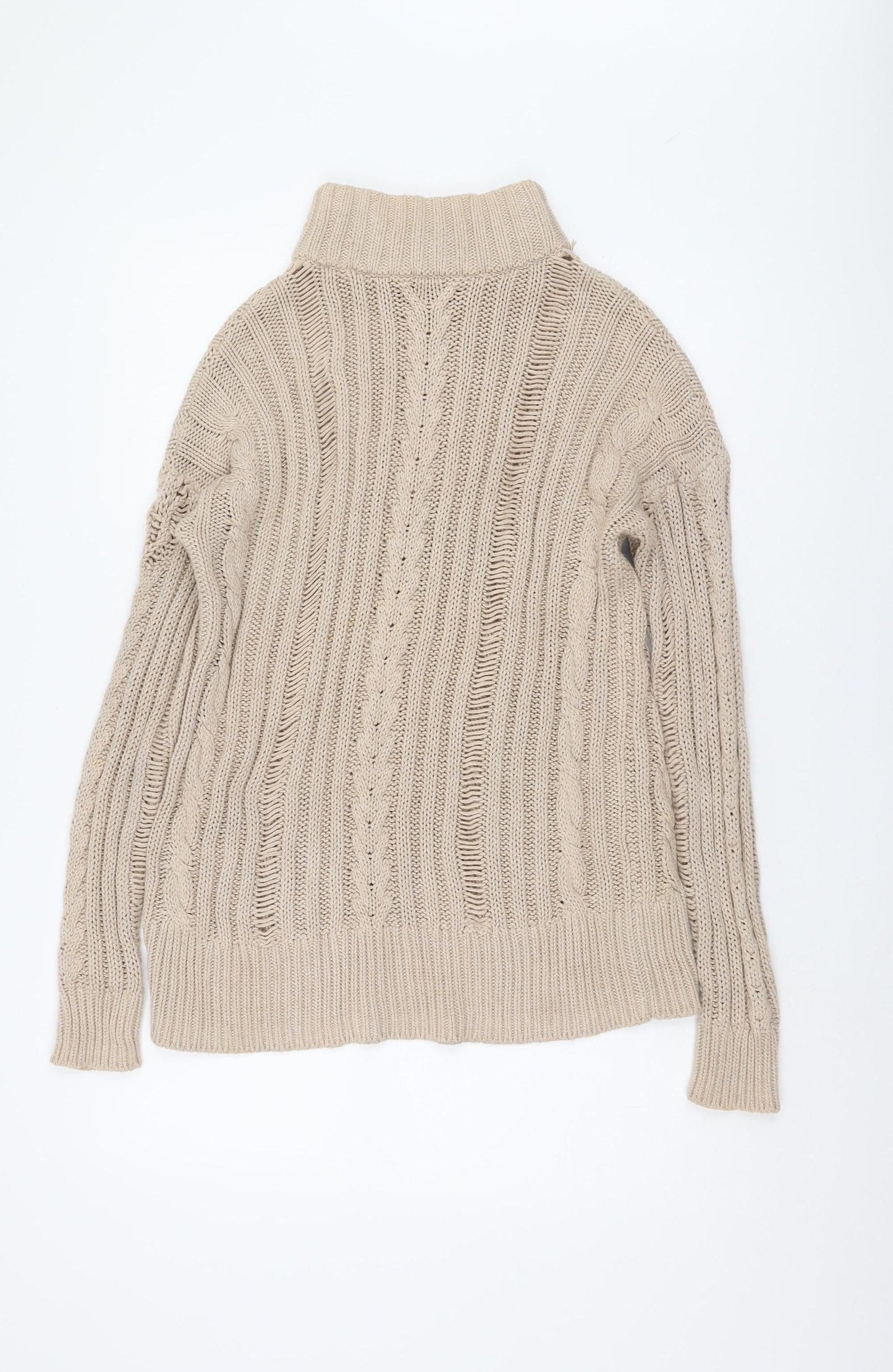 Womens UK Size 6 ASOS Beige Pullover Jumper