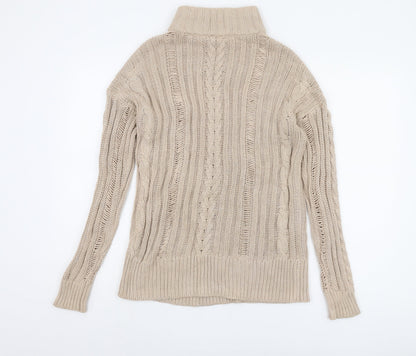 Womens UK Size 6 ASOS Beige Pullover Jumper