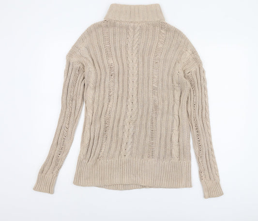 Womens UK Size 6 ASOS Beige Pullover Jumper