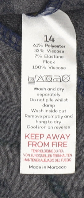 Bonmarché Women's Multicoloured Skirt, Size 14