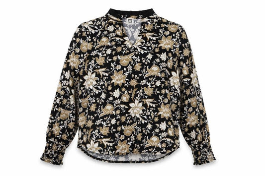 Womens UK Size XL Anne Klein Black Basic Blouse