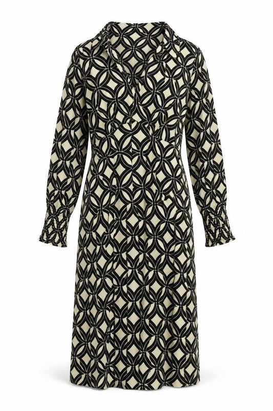 Friends Like These Women’s Black Geometric Dress