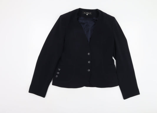 Anne Kelly Black Women’s Blazer, Size 12, Classic Style