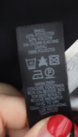 BHS Women's Black Blazer Size 16