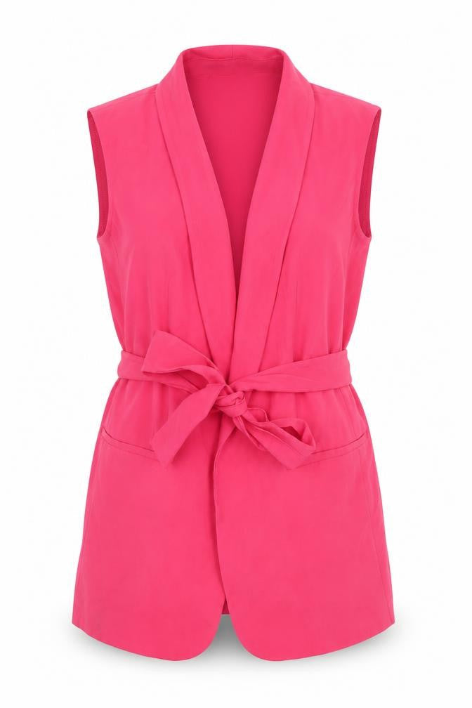 Womens UK Size 10 Marks and Spencer Pink Basic Jacket