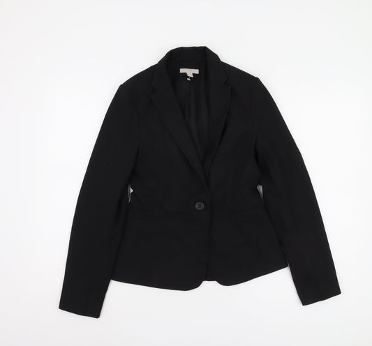 H&M Women's Black Blazer XS Classic Workwear