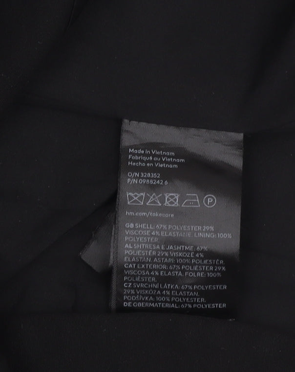 H&M Women's Black Blazer XS Classic Workwear