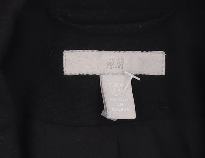 H&M Women's Black Blazer XS Classic Workwear