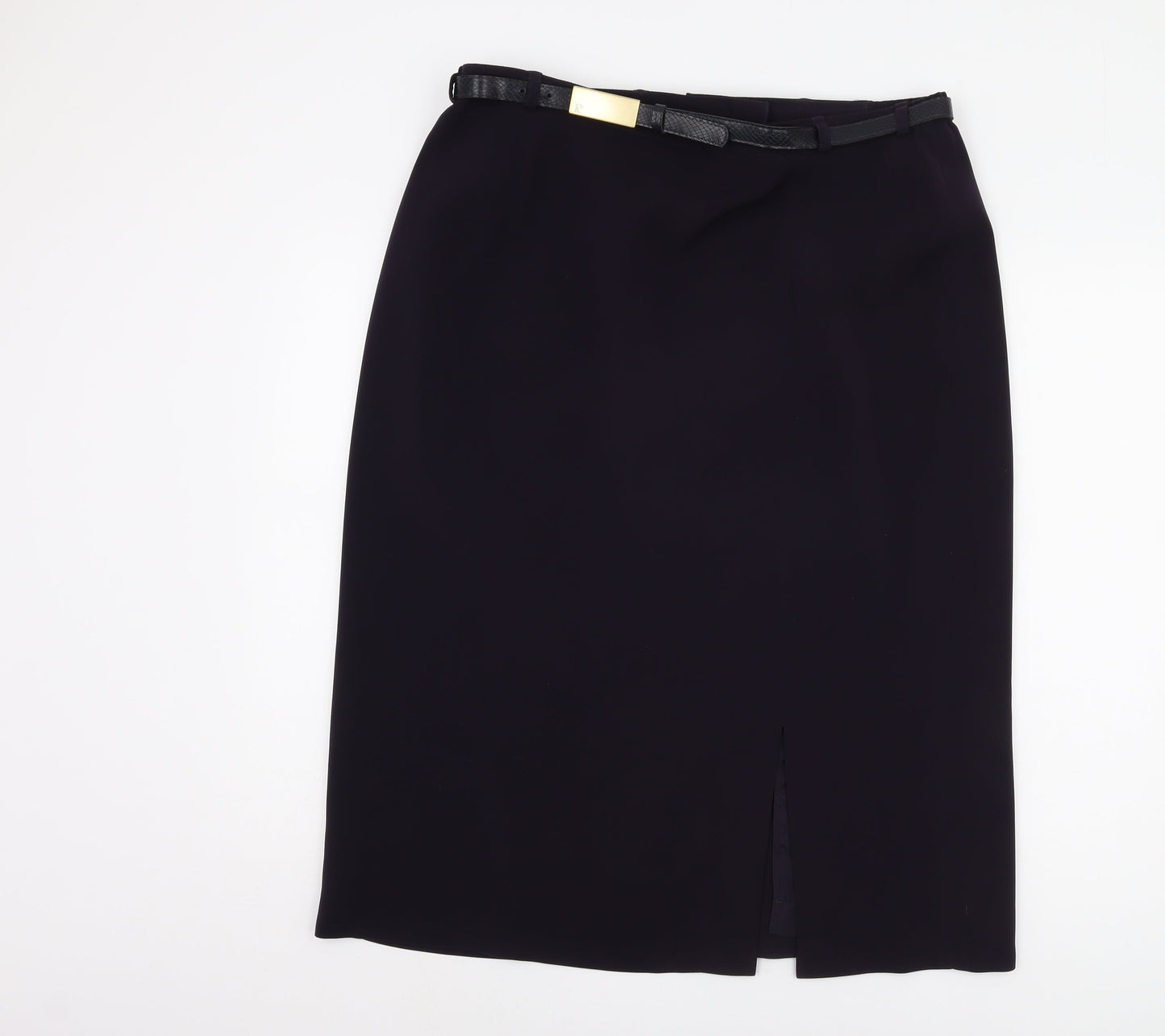 Personal Choice Women's Black Pencil Skirt, Size 20