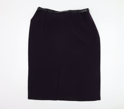 Personal Choice Women's Black Pencil Skirt, Size 20