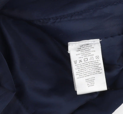 Andy & Evan Boys Blue Parka Jacket XS