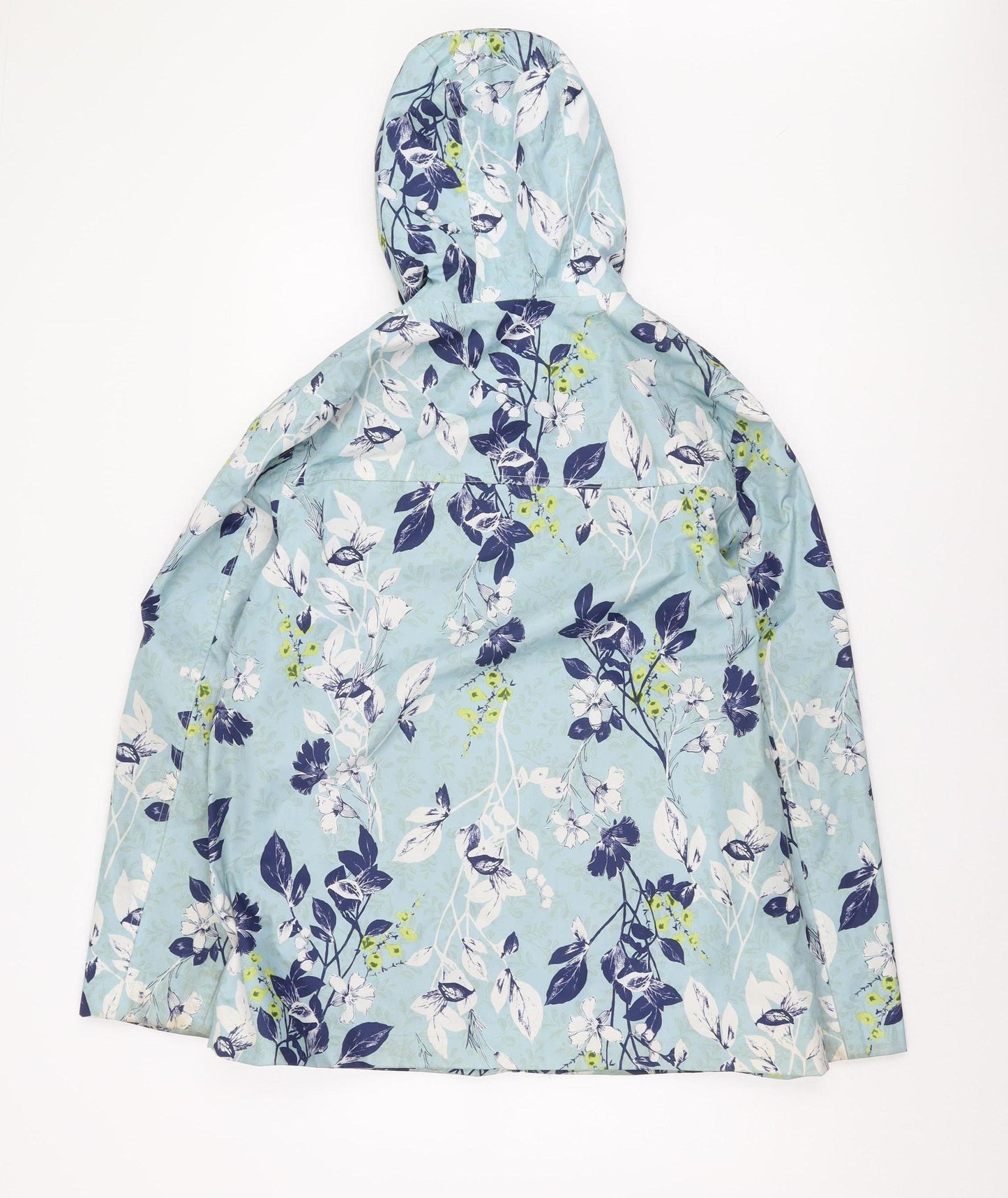 Womens UK Size 12 Bonmarché Blue Rain Coat