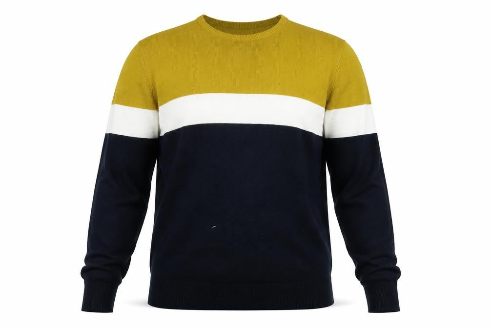 Mens UK Size XL Brave Soul Multicoloured Pullover Jumper