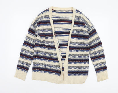 Womens UK Size S Woolovers Multicoloured Cardigan Jumper