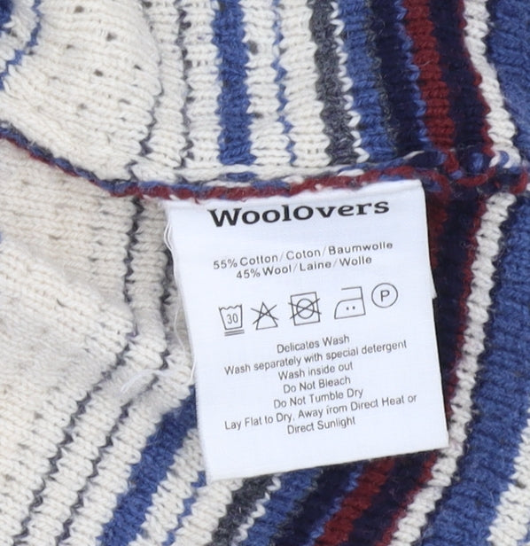 Womens UK Size S Woolovers Multicoloured Cardigan Jumper