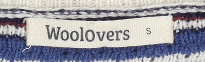Womens UK Size S Woolovers Multicoloured Cardigan Jumper