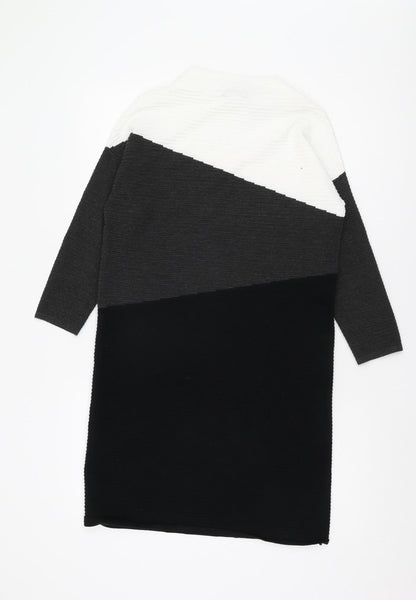 Phase Eight Women's Black High Neck Dress - Size S