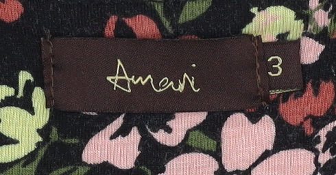 Ameni Women's Multicoloured Wrap Dress, Size 8