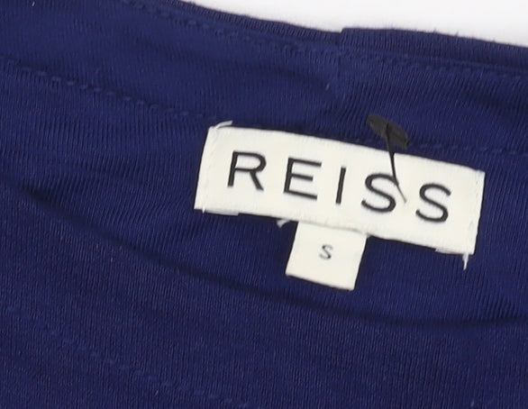 Reiss Women's Blue Sheath Dress, Size S