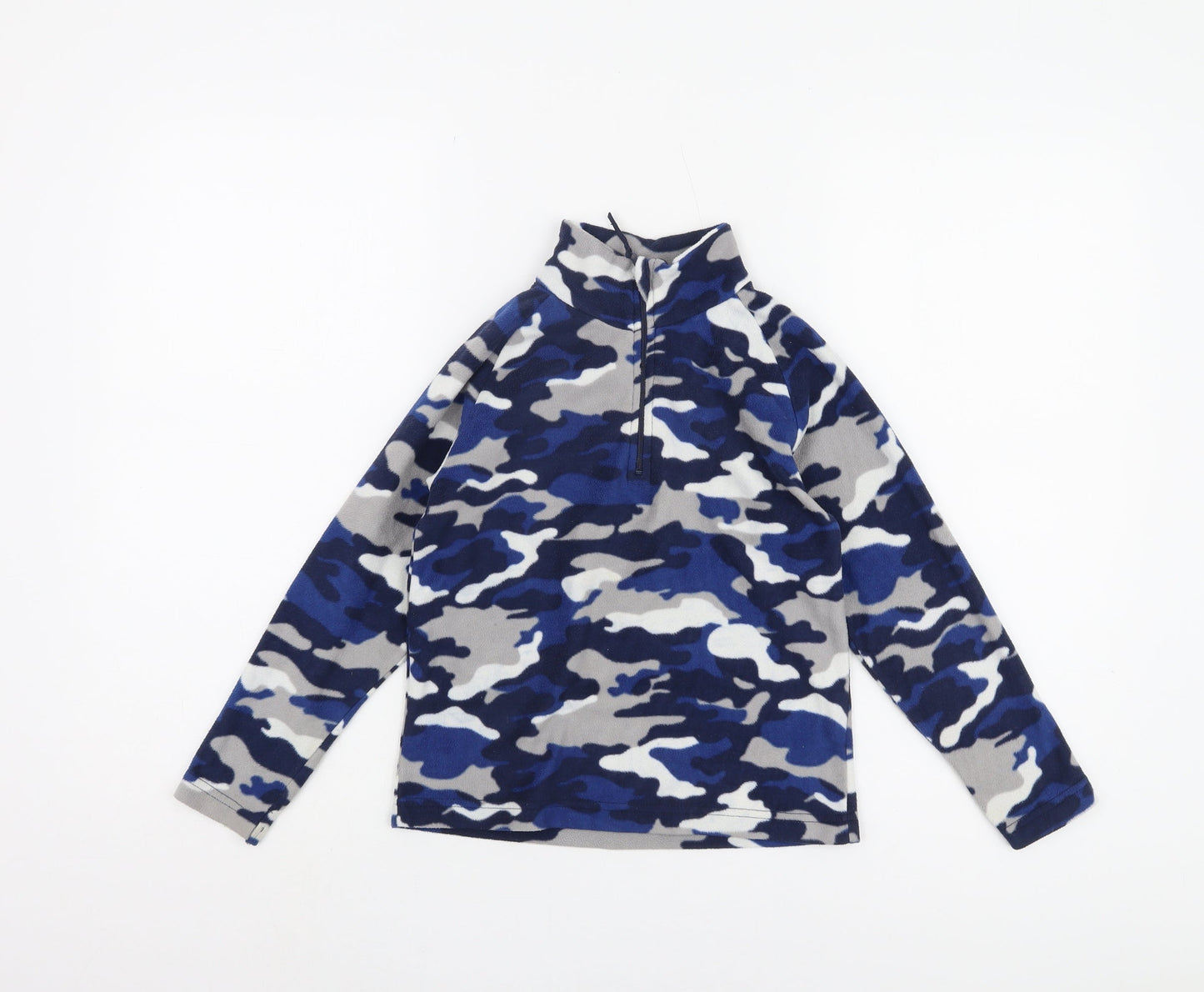 Mountain Warehouse Boys Camouflage Fleece Sweatshirt 7-8Y