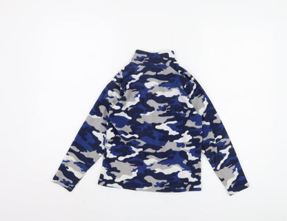 Mountain Warehouse Boys Camouflage Fleece Sweatshirt 7-8Y