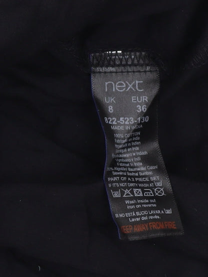 Next Women's Black Sleeveless Dress UK 8
